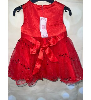 Kleid in rot für Mädchen